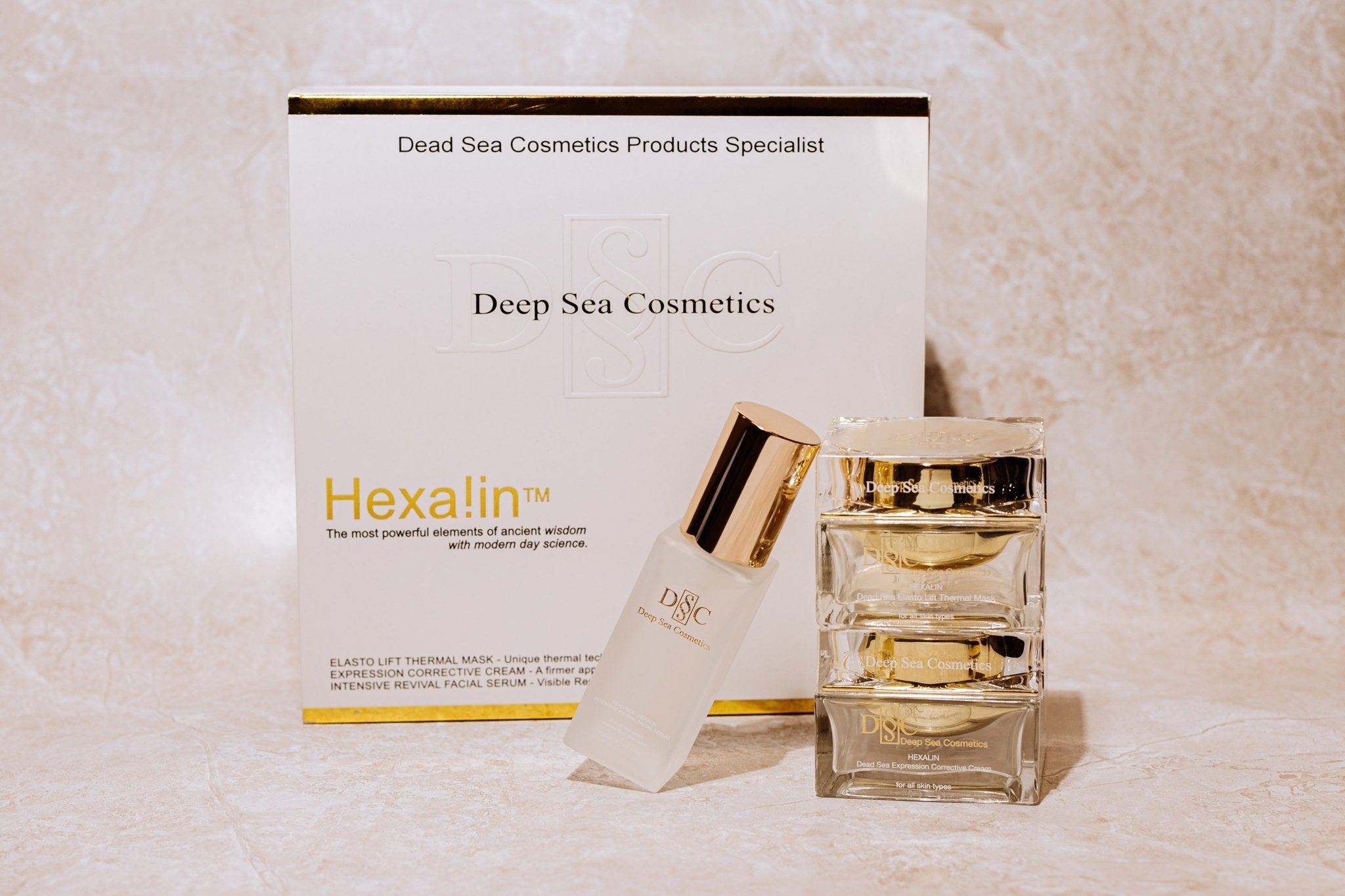 DEEP SEA COSMETICS HEXALIN-EXPRESSION CORRECTIVE CREAM-2.04 selling Oz/ 57 gr-NEW-SEALED